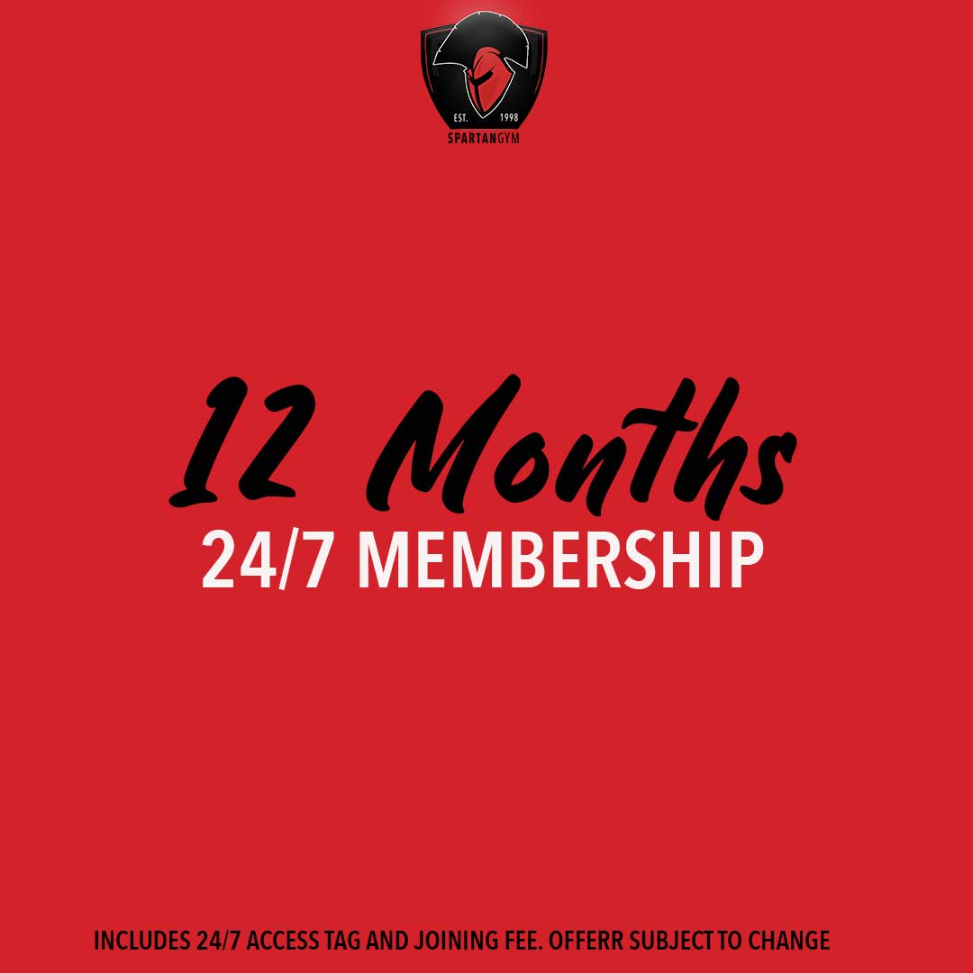 Spartans Gym 12 Month Membership